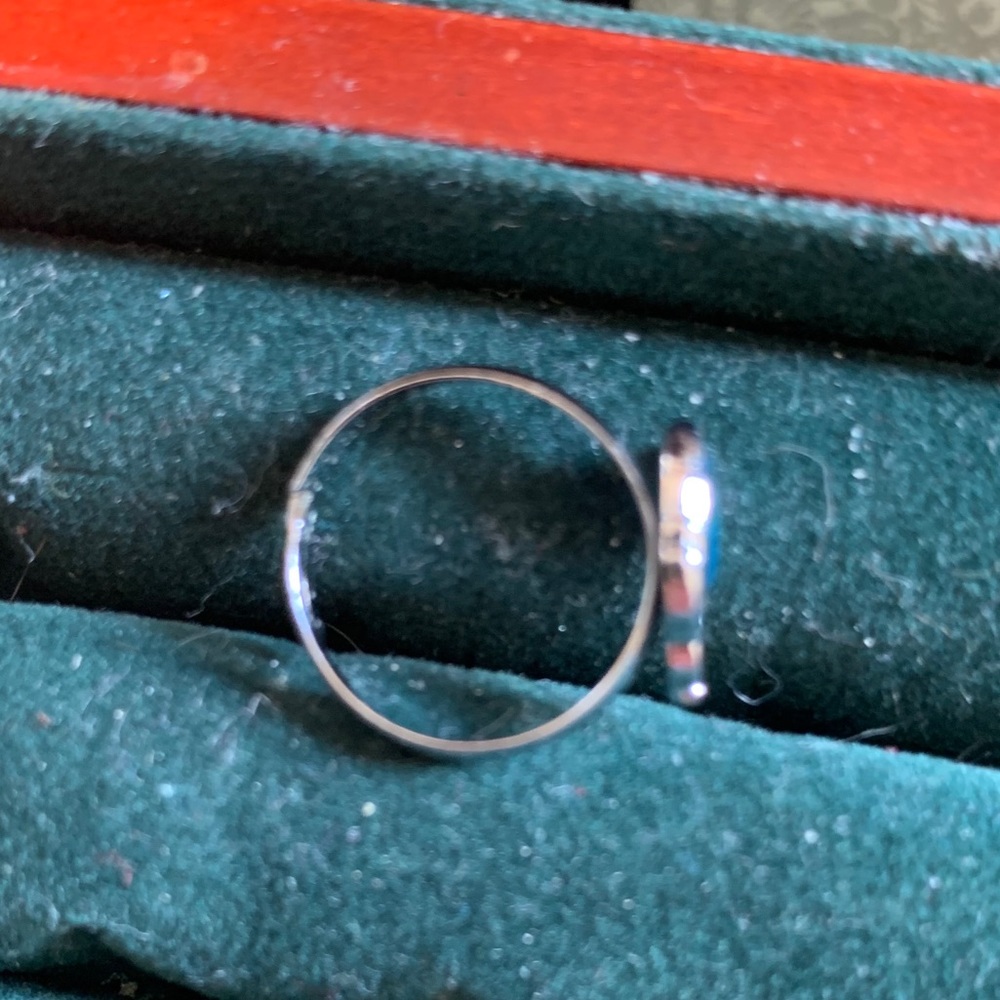 🐇Paua Shell rabbit ring🐇 - Picture 4 of 4